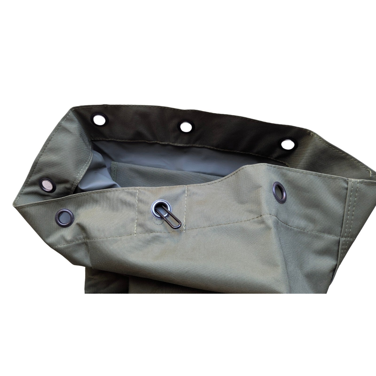 Heavy Duty Top Load Military Style Army Navy Duffel Sea Bag 95L - Top Eyelet Error **Special Listing**