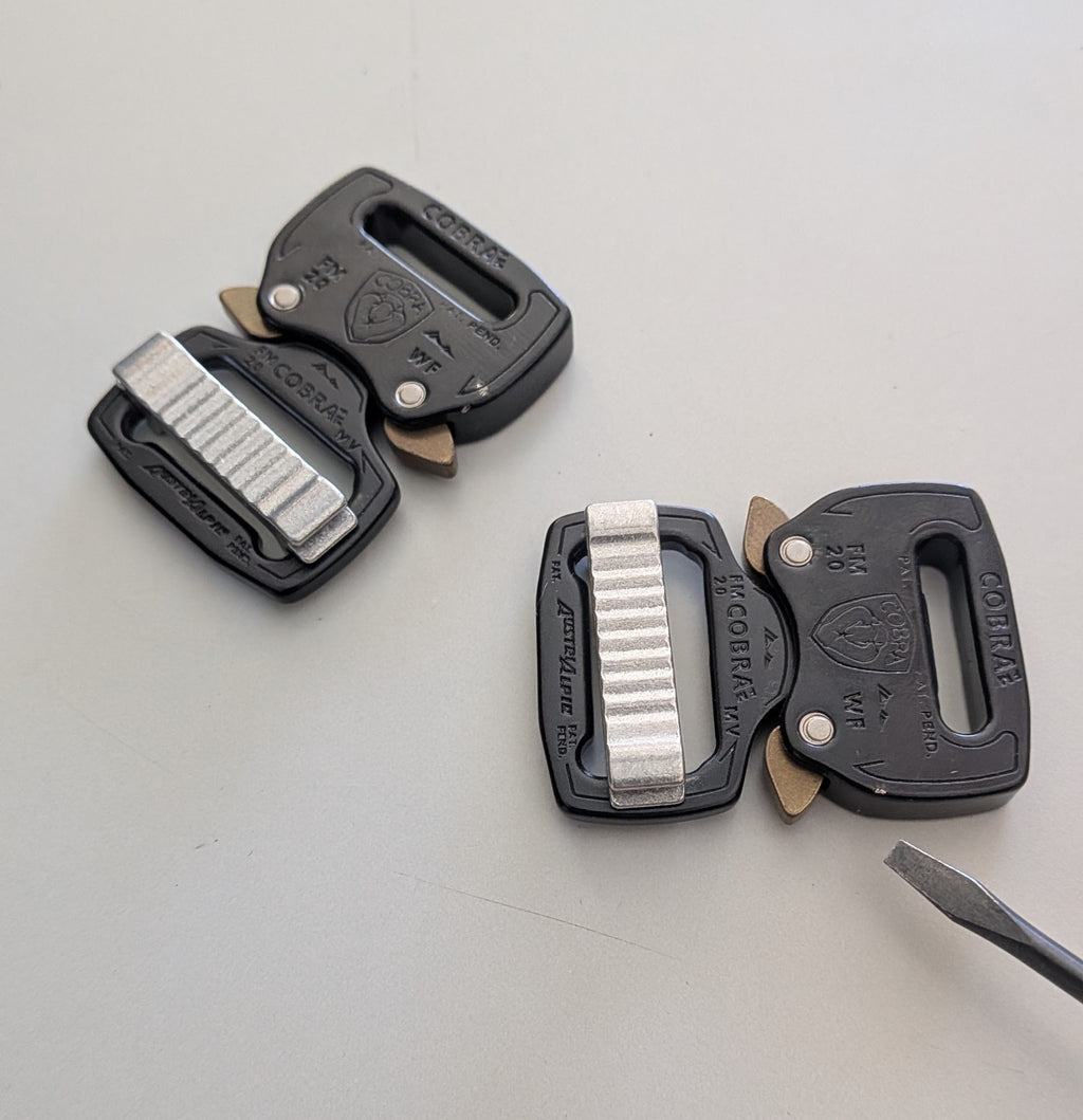 AUSTRIALPIN COBRA FM 3/4" 1" Non PPE Quick Release Belt Backpack Snap Buckle - Store Close Out
