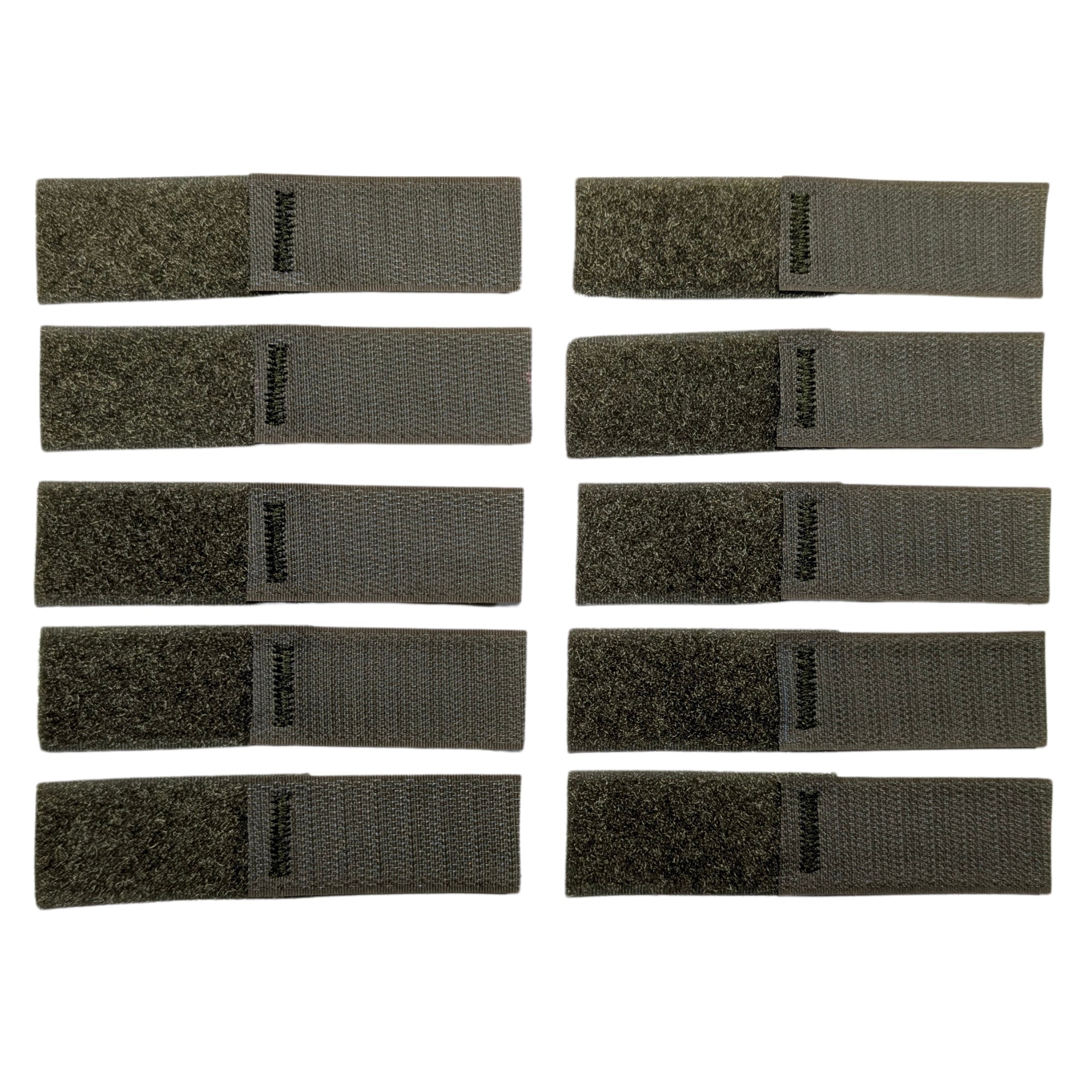 1" MOLLE Official VELCRO® Backpack Assault Pack Webbing Keeper Straps (Pack of 10)