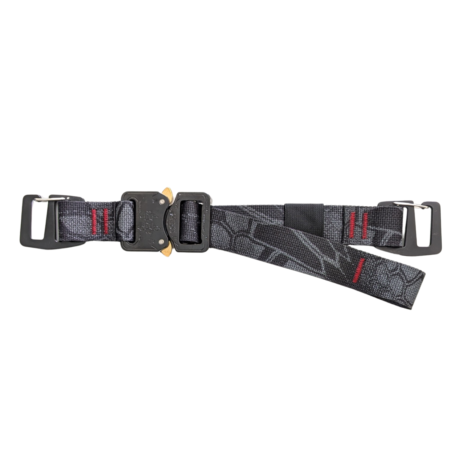 Replacement Backpack Sternum Chest Strap COBRA Prostyle Buckle - Aluminum Side Clips