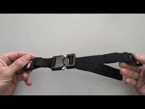 Replacement Backpack Sternum Chest Strap COBRA Prostyle Buckle - Aluminum Side Clips
