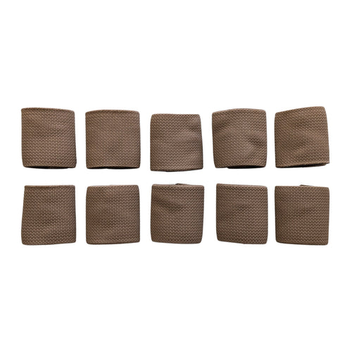 12 Mil-Spec 1" MOLLE ILBE Assault Backpack Elastic Webbing Strap Keepers Coyote