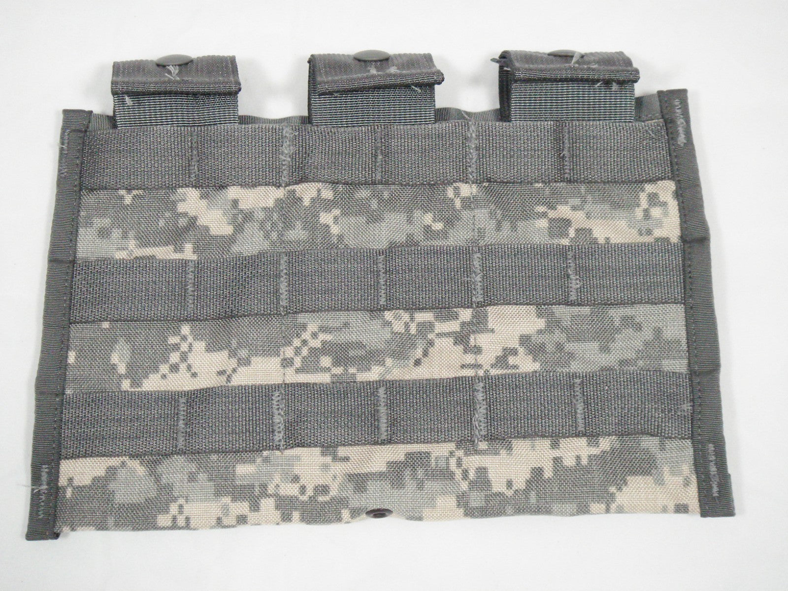 US Military Army ACU Camo MOLLE Triple MAG 30 Round Ammo Utility Pouch