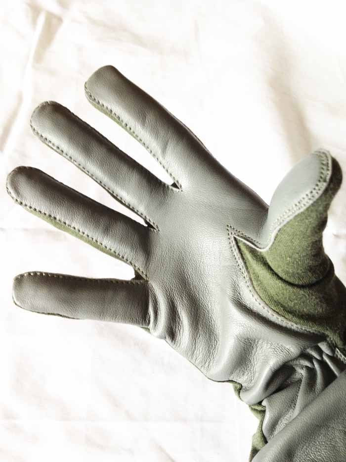 Nomex Military Fire Resistant Aviator Pilot Flyer Flight Sheepskin Leather Glove