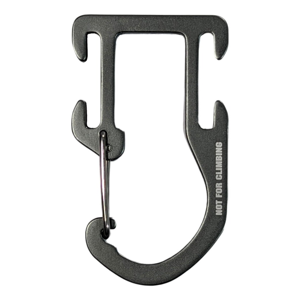 Molle Attachment Backpack Vest Gear Aluminum Carabiner Snap Clip Hook Keeper