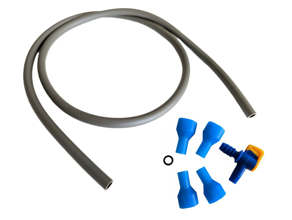 Replacement Hydration Water Bladder Reservoir Drinking Tube & 4 Bite Mouthpieces