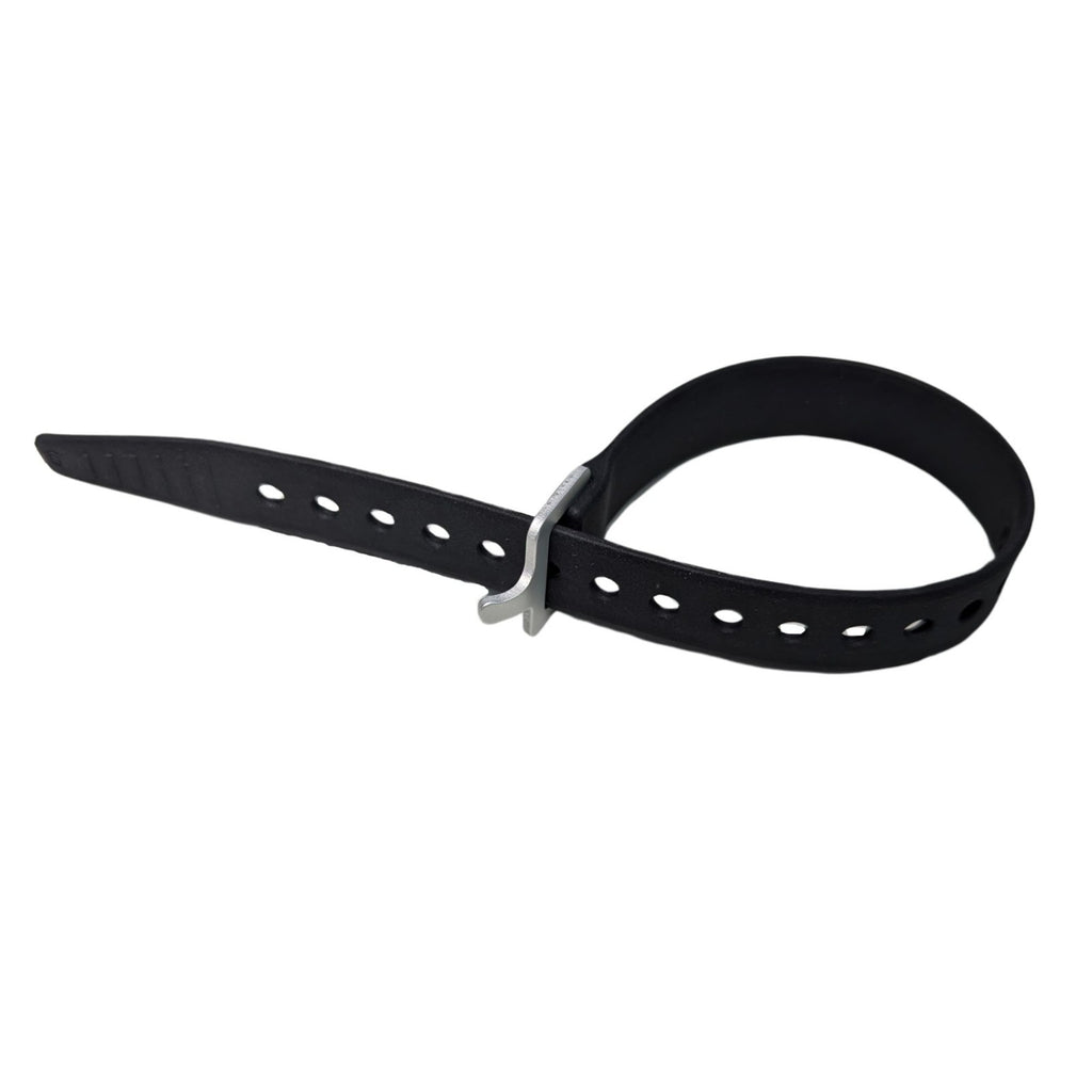 2 Heavy Duty Utility Rubber Elastic Tension Ratchet Cinch Strap Gear Tie Downs