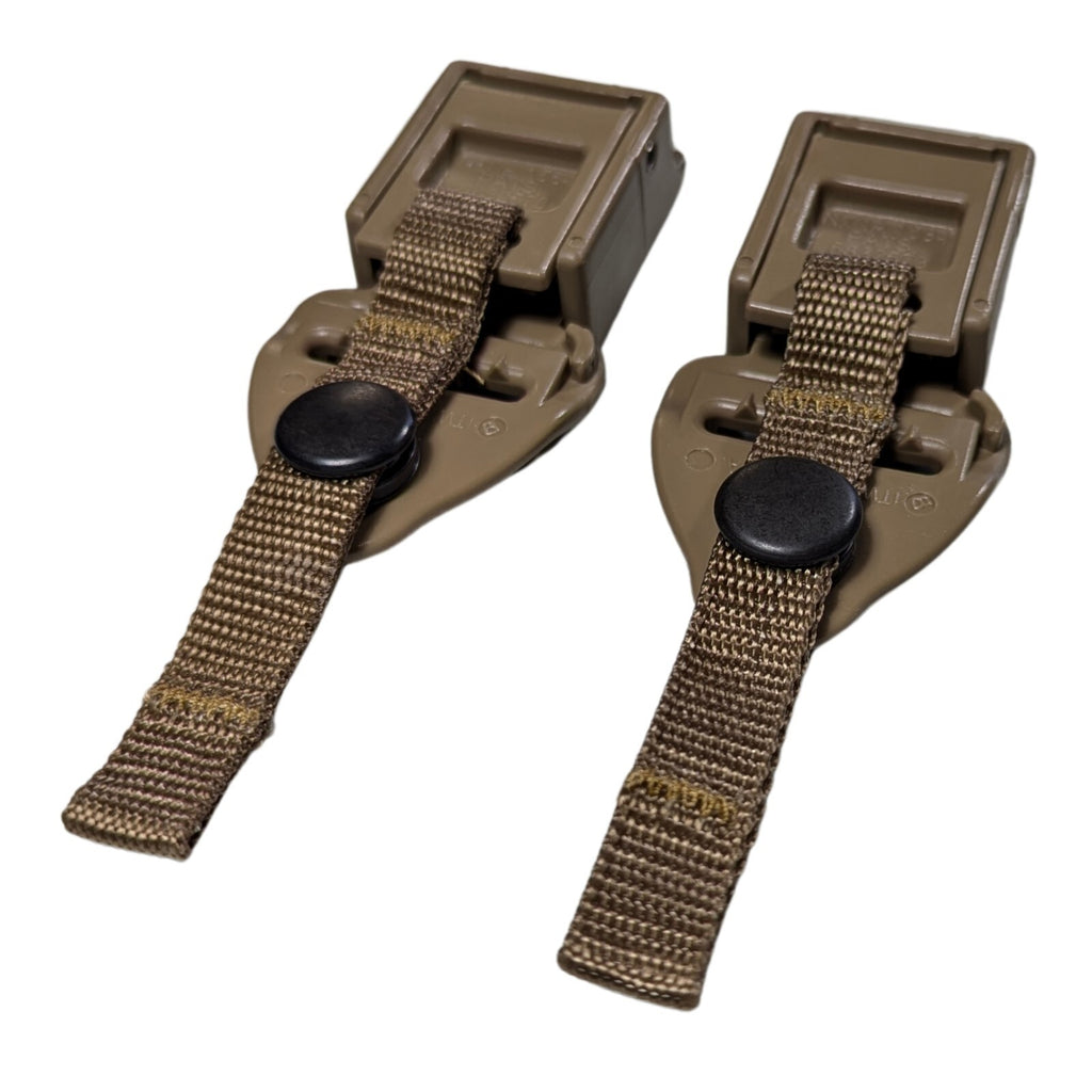 2 ITW Military Assault Pack Rucksack 1" Quick Release Shoulder Strap Buckles
