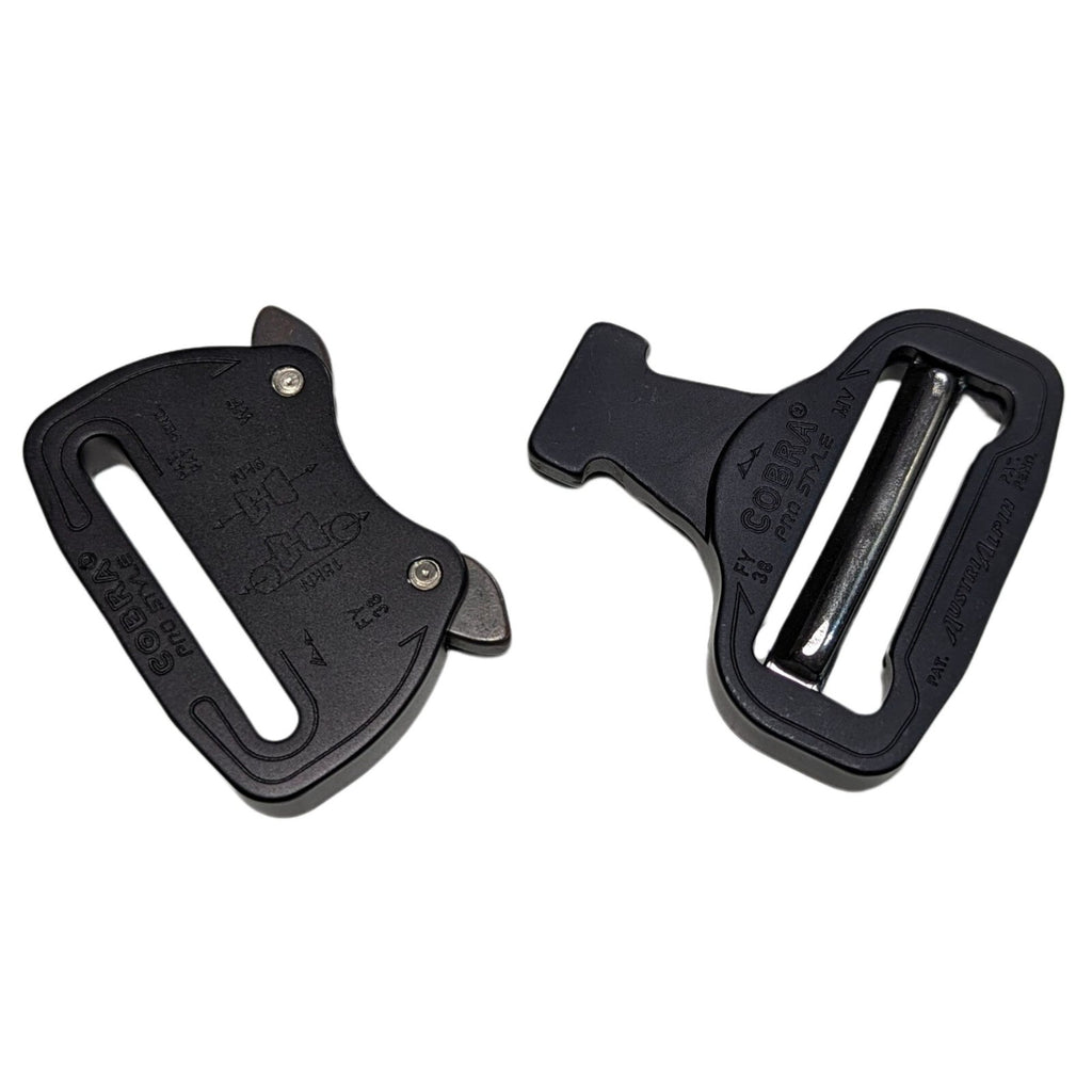 AustriAlpin COBRA ProStyle 1.5" Quick Release Tactical Belt Buckle Matte Black
