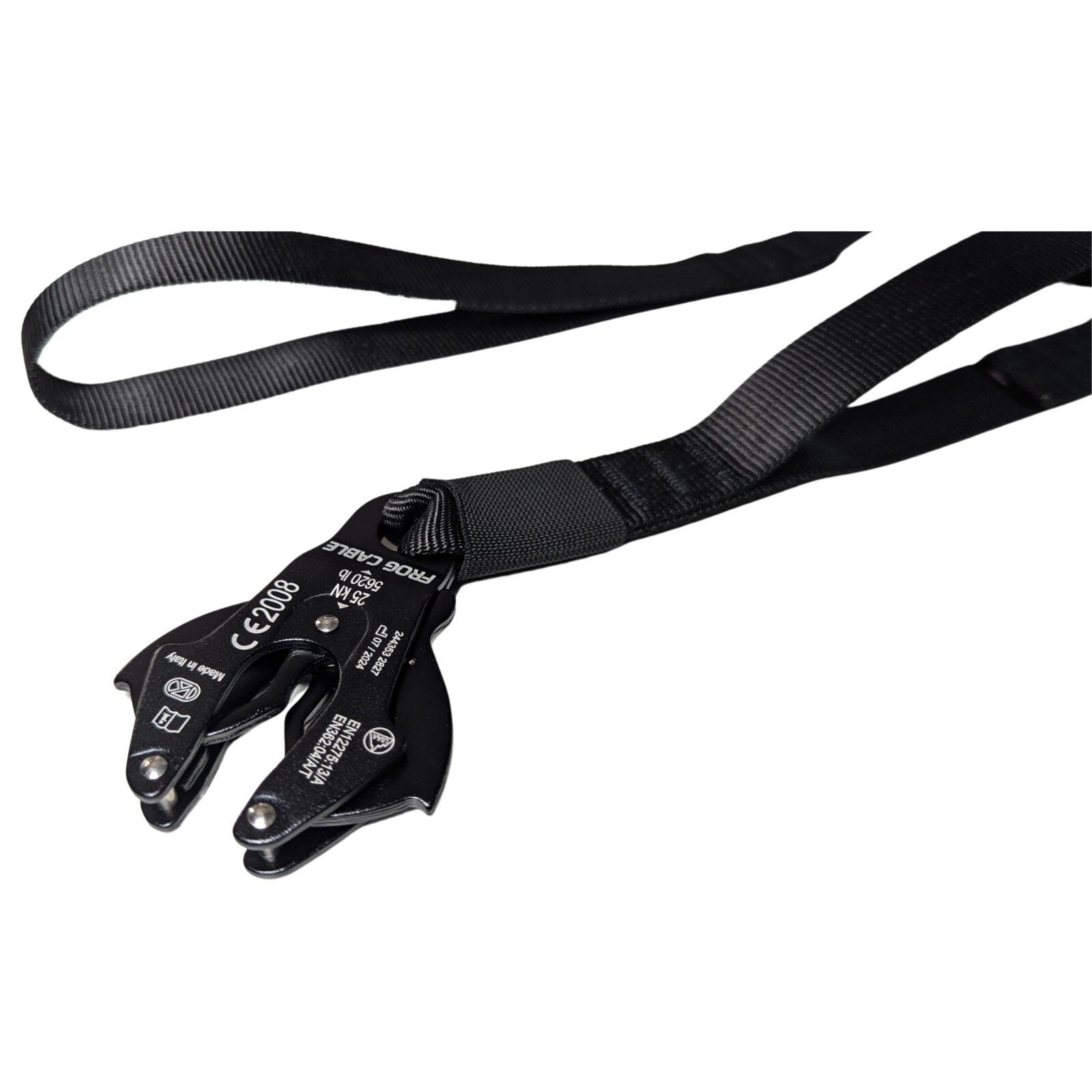Heavy Duty Two Dual Double Traffic Handle Dog Pet Nylon Leash Kong FROG Clip