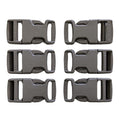 6 ITW 1" Military MOLLE Backpack Quick Release Repair Snap Buckle Clips Foliage