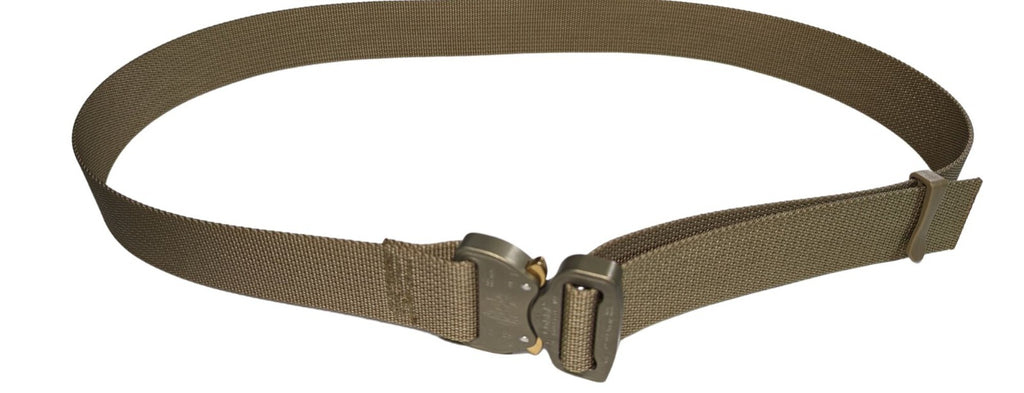 Single Layer Nylon Quick Release Cobra Buckle Utility EDC Riggers Belt 1.5"