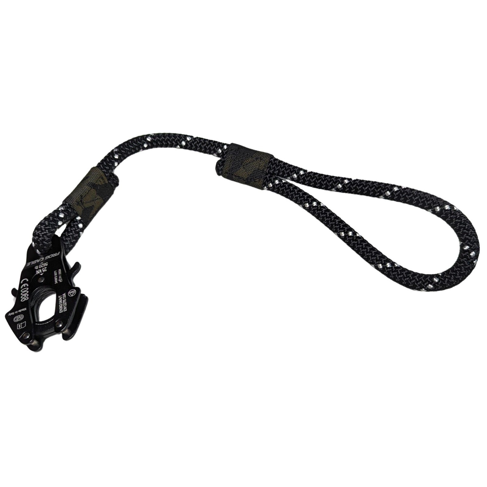 Heavy Duty Dog Training Short Traffic Rope Handle Leash with Kong FROG Clip