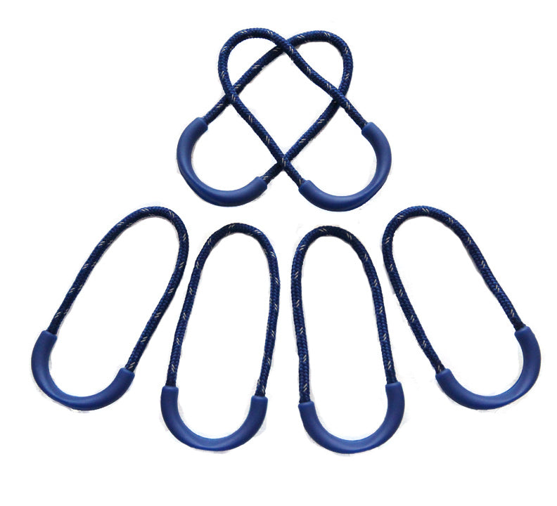 6 Heavy Duty Luggage Backpack Pack Tent Jacket Replacement Zipper Tab Pull Cords