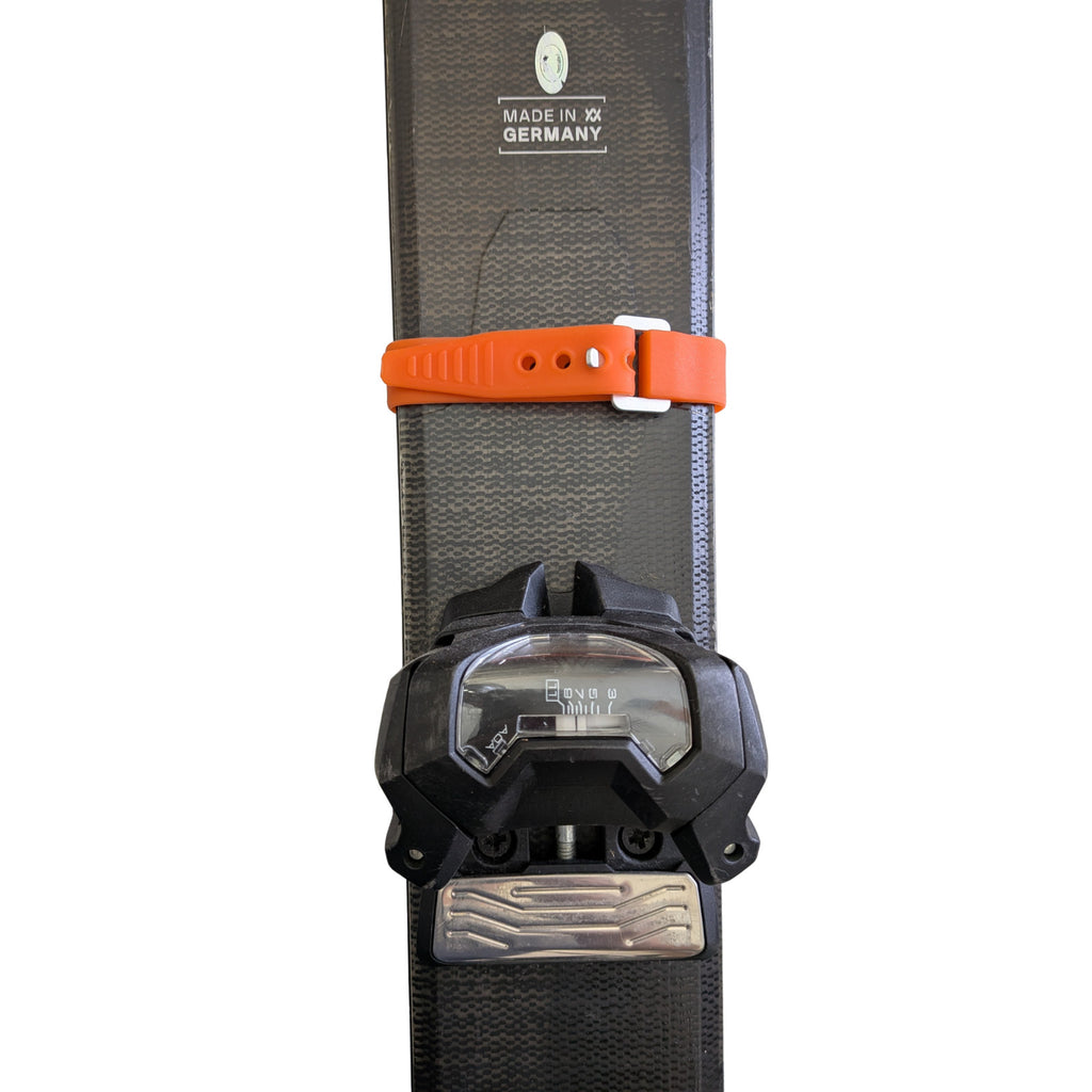 2 Rubber Adjustable Anti Slip Ski Gear Carrying Fastener Tension Ratchet Straps
