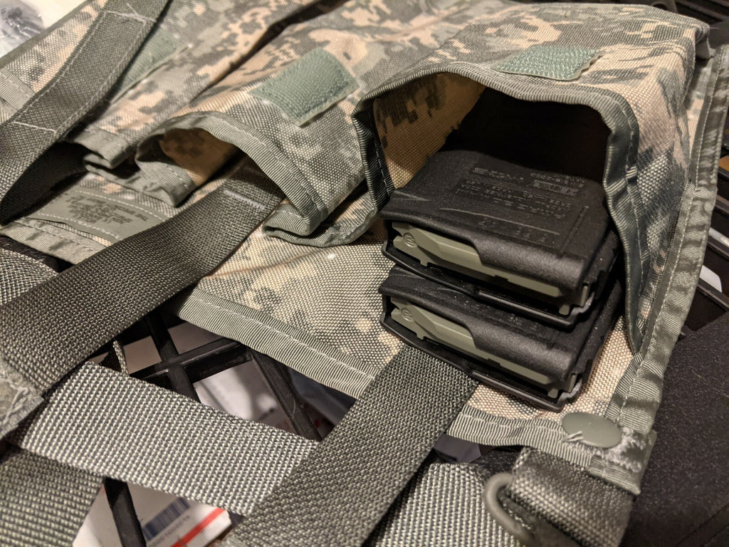 Military Army IV Bandoleer Medical Medic First Aid ACU Camo Ammo Pouch Sling
