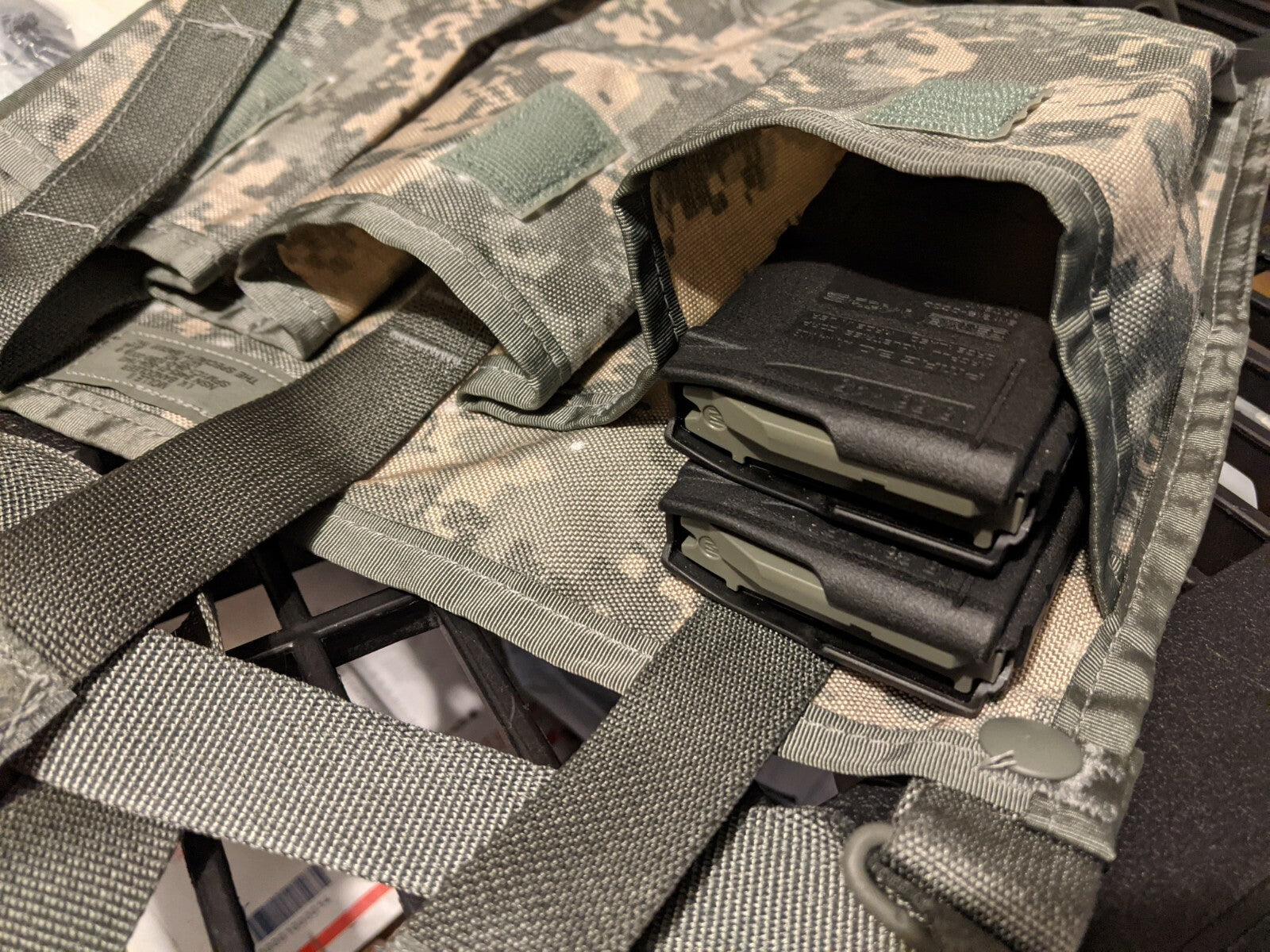 Military Army IV Bandoleer Medical Medic First Aid ACU Camo Ammo Pouch Sling