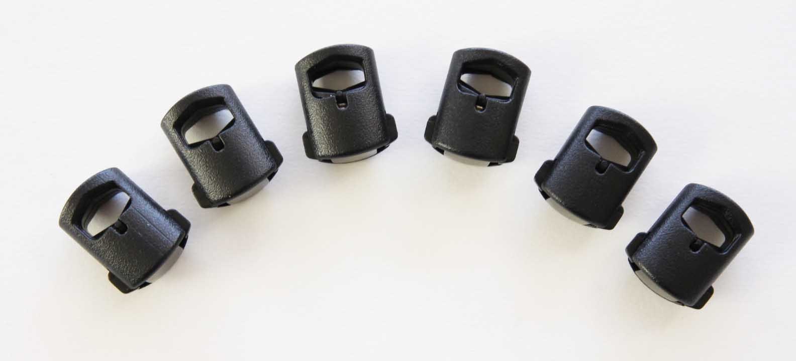 Heavy Duty Replacement Spring Snap Slider Barrel Paracord Drawstring Cord Locks