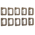 10 Backpack Vest MOLLE Grimloc Carabiner Gear Attachment Snap Clips TAN 499