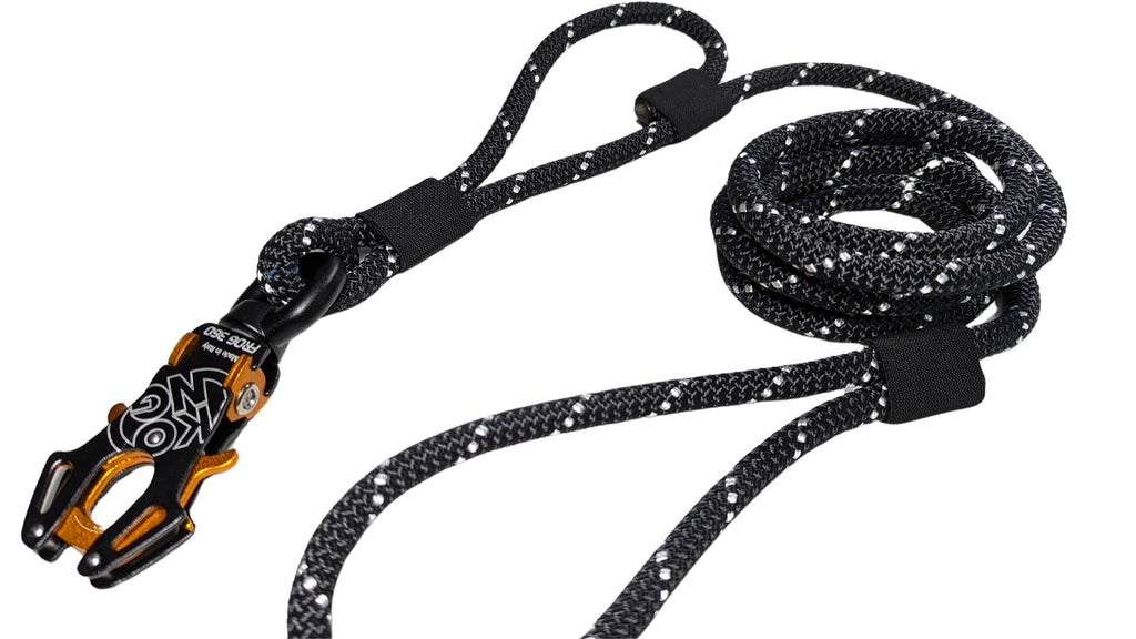 Climbing Rope Traffic Handle Dog Leash Lead Quick Release Kong 360 Swivel Clip