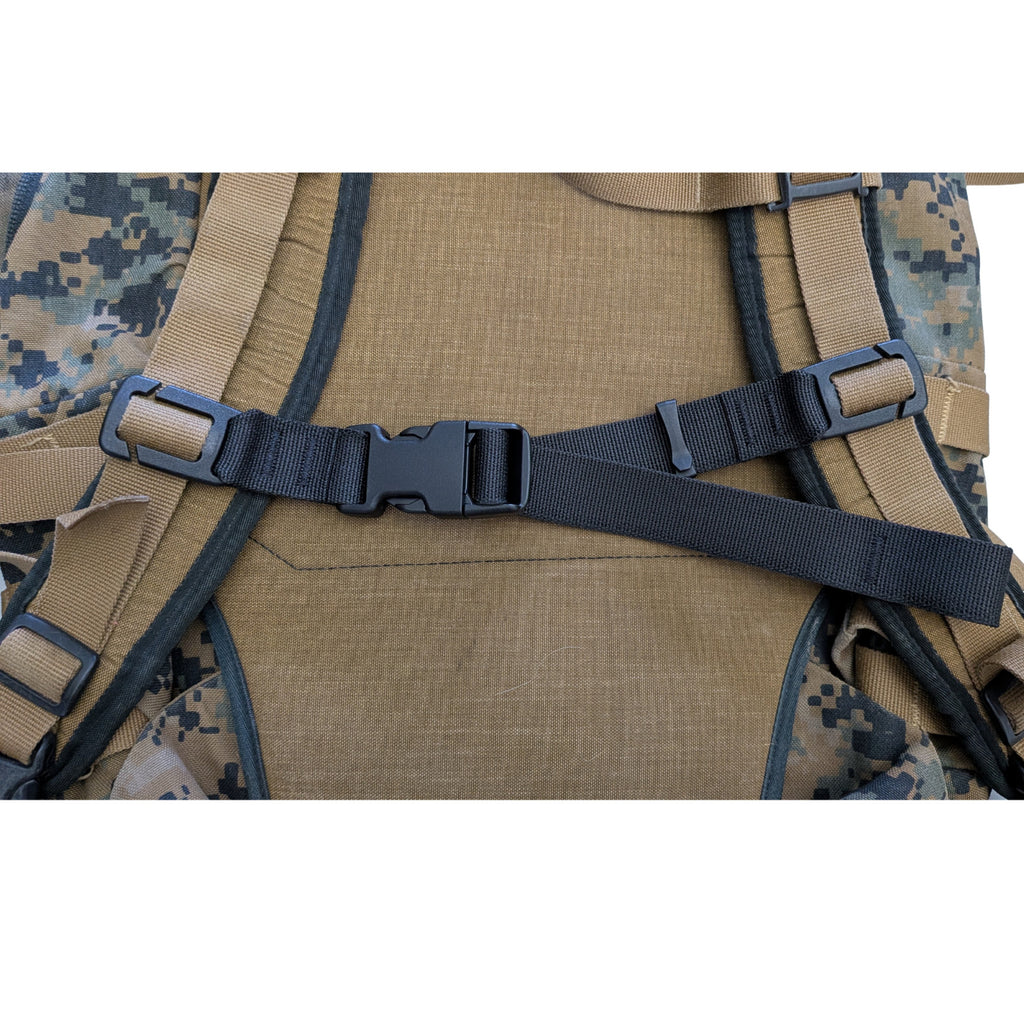 Heavy Duty Military Backpack Molle Quick Release Replacement Chest Sternum Strap