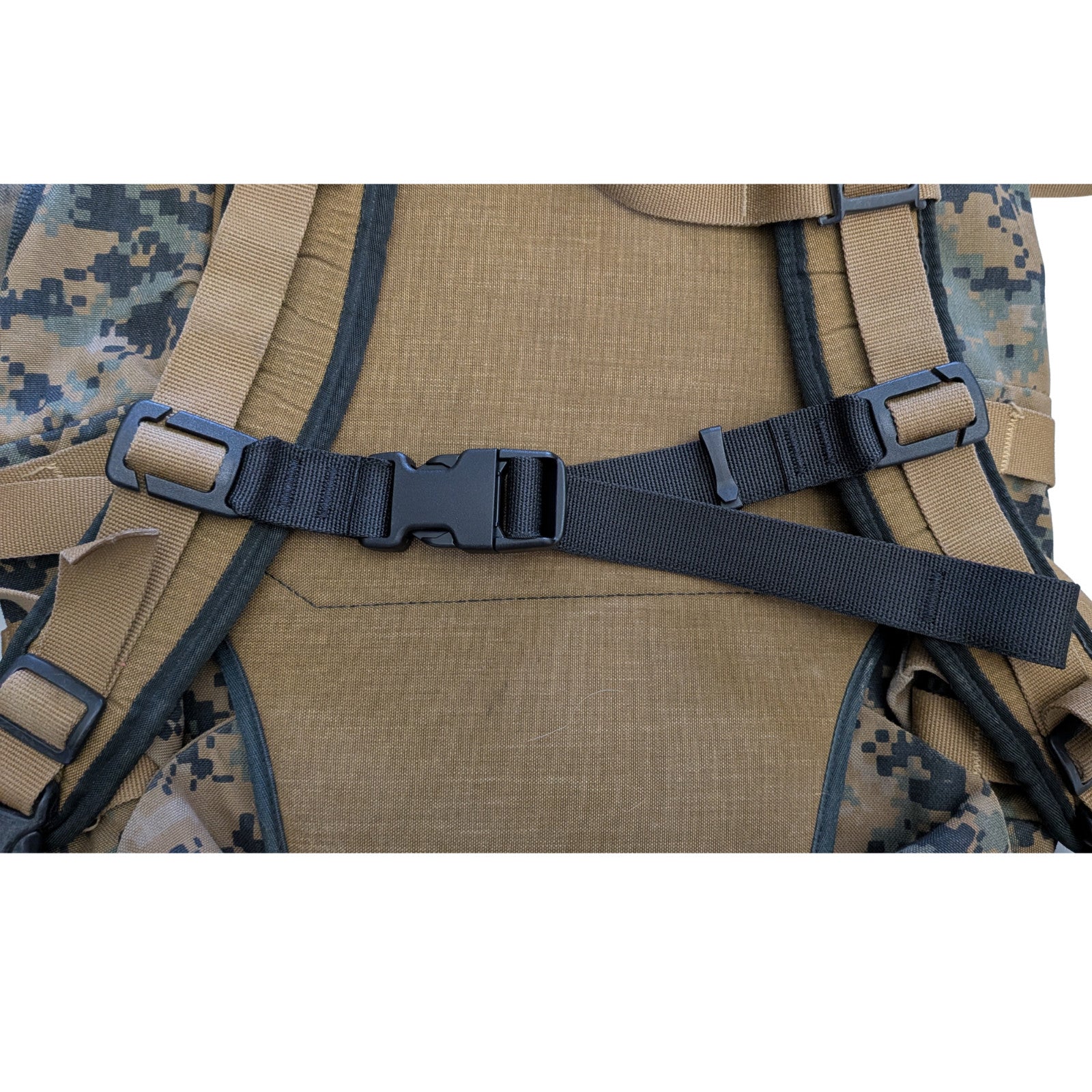 Heavy Duty Military Backpack Molle Quick Release Replacement Chest Sternum Strap