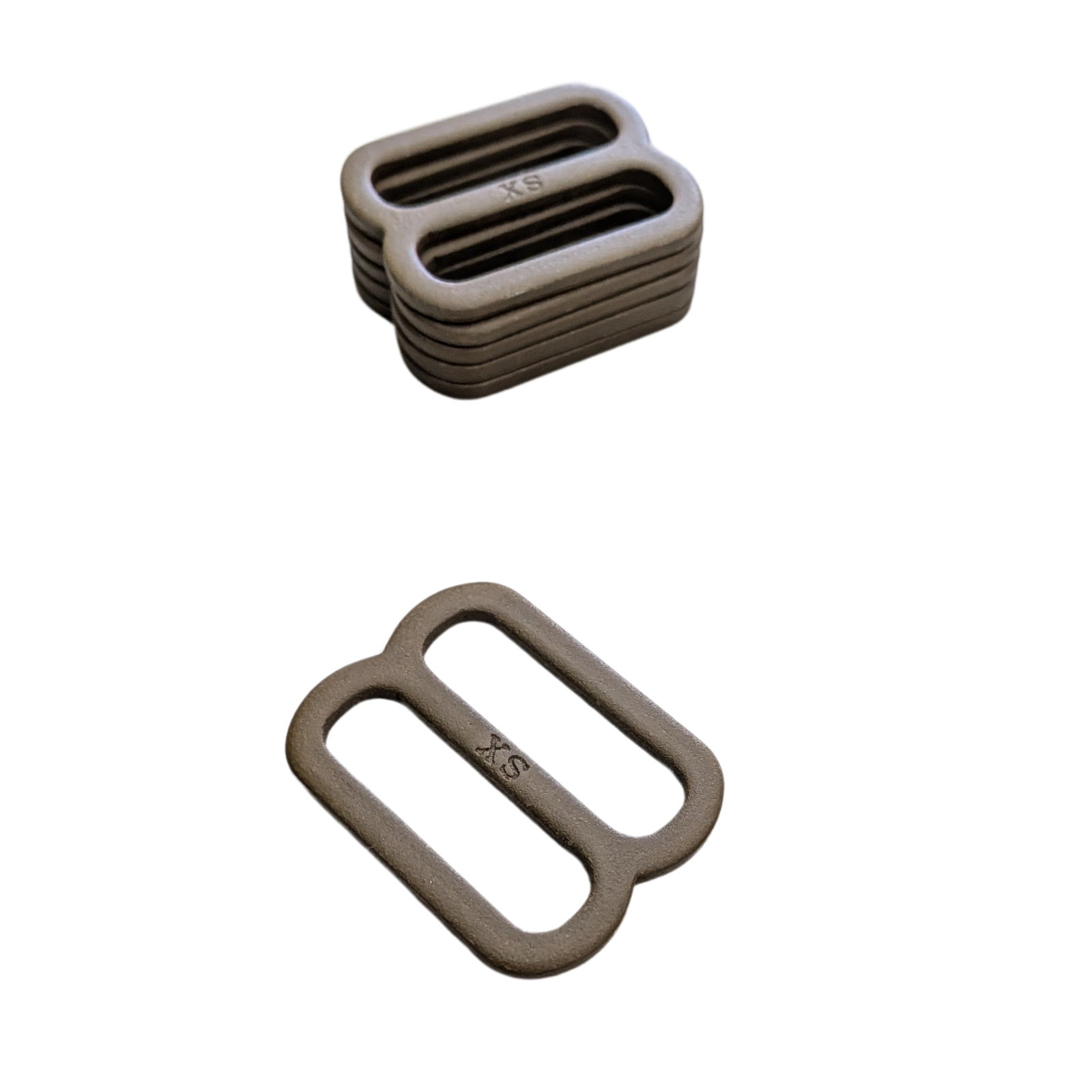 6 Mil-Spec Metal 1" Sling Strap Buckle Webbing Triglide Slide Adjuster Fastener