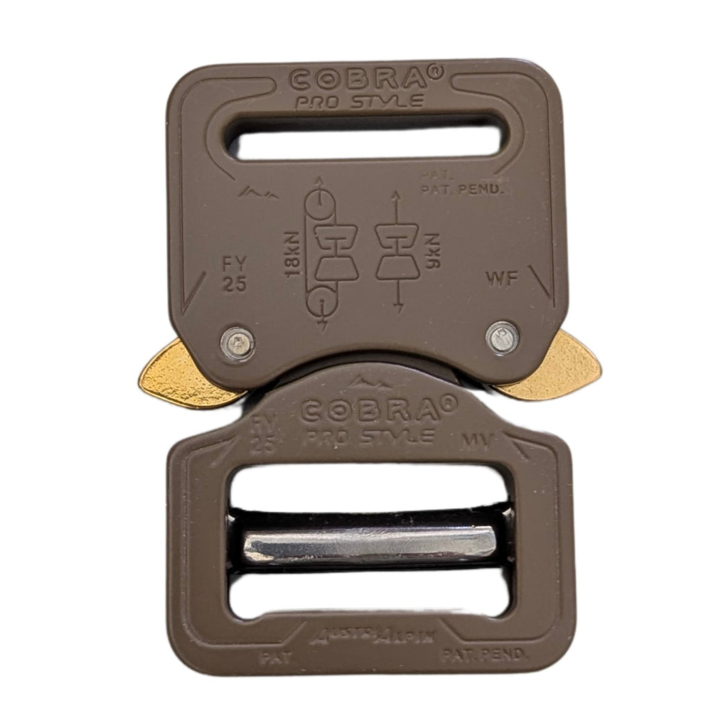 Heavy Duty Tactical COBRA ProStyle 1" Quick Release Adjustable Snap Buckle