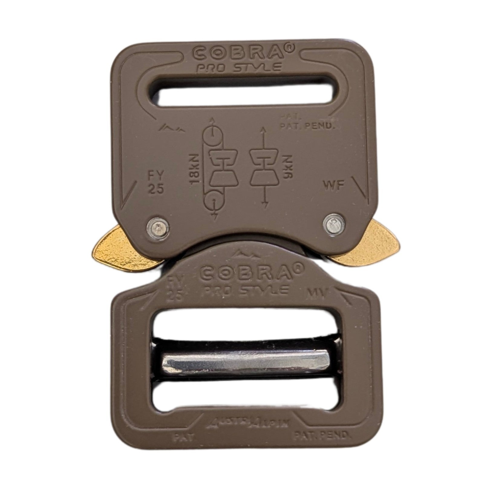 Heavy Duty Tactical COBRA ProStyle 1" Quick Release Adjustable Snap Buckle