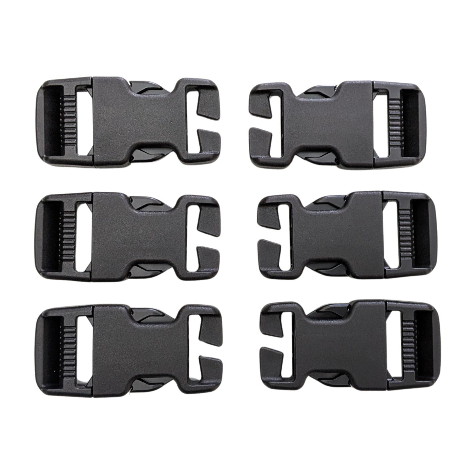 6 Heavy Duty Military Replacement Backpack Pack Quick Connect Snap Buckles 1"