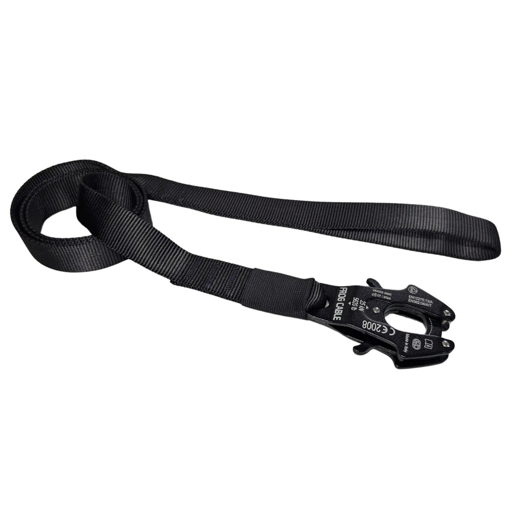 Heavy Duty Two Dual Double Traffic Handle Dog Pet Nylon Leash Kong FROG Clip