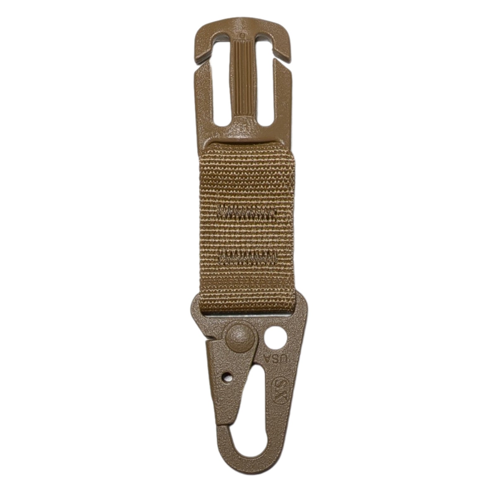 2 Military Tactical Molle Backpack Vest Gear Attachment HK Snap Hook Key Clip