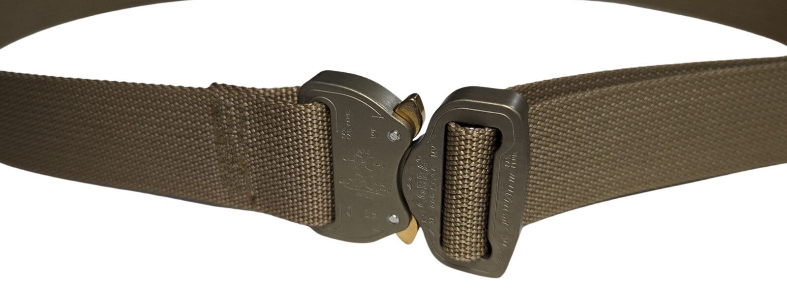 Single Layer Nylon Quick Release Cobra Buckle Utility EDC Riggers Belt 1.5"