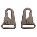 2-Pack US Mil-Spec Tactical HK Snap Clip Gun Gear Equipment 1" Sling Strap