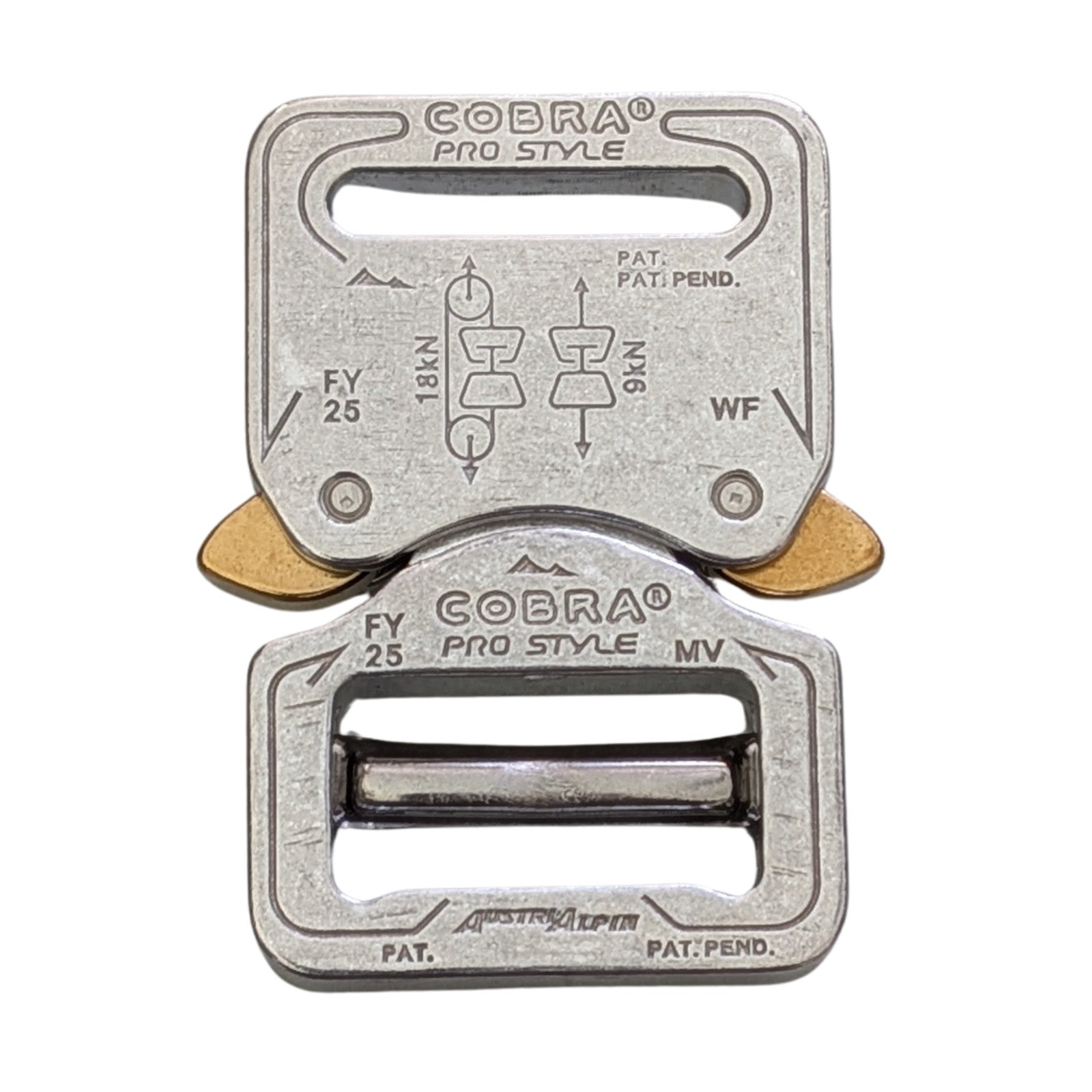 Heavy Duty Tactical COBRA ProStyle 1" Quick Release Adjustable Snap Buckle