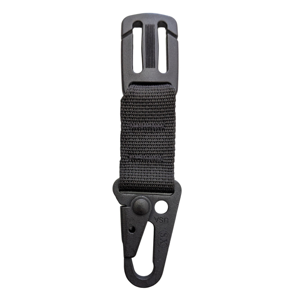 2 Military Tactical Molle Backpack Vest Gear Attachment HK Snap Hook Key Clip