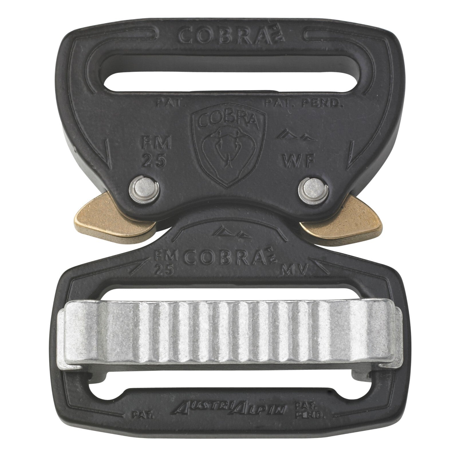 AUSTRIALPIN COBRA FM 3/4" 1" Non PPE Quick Release Belt Backpack Snap Buckle