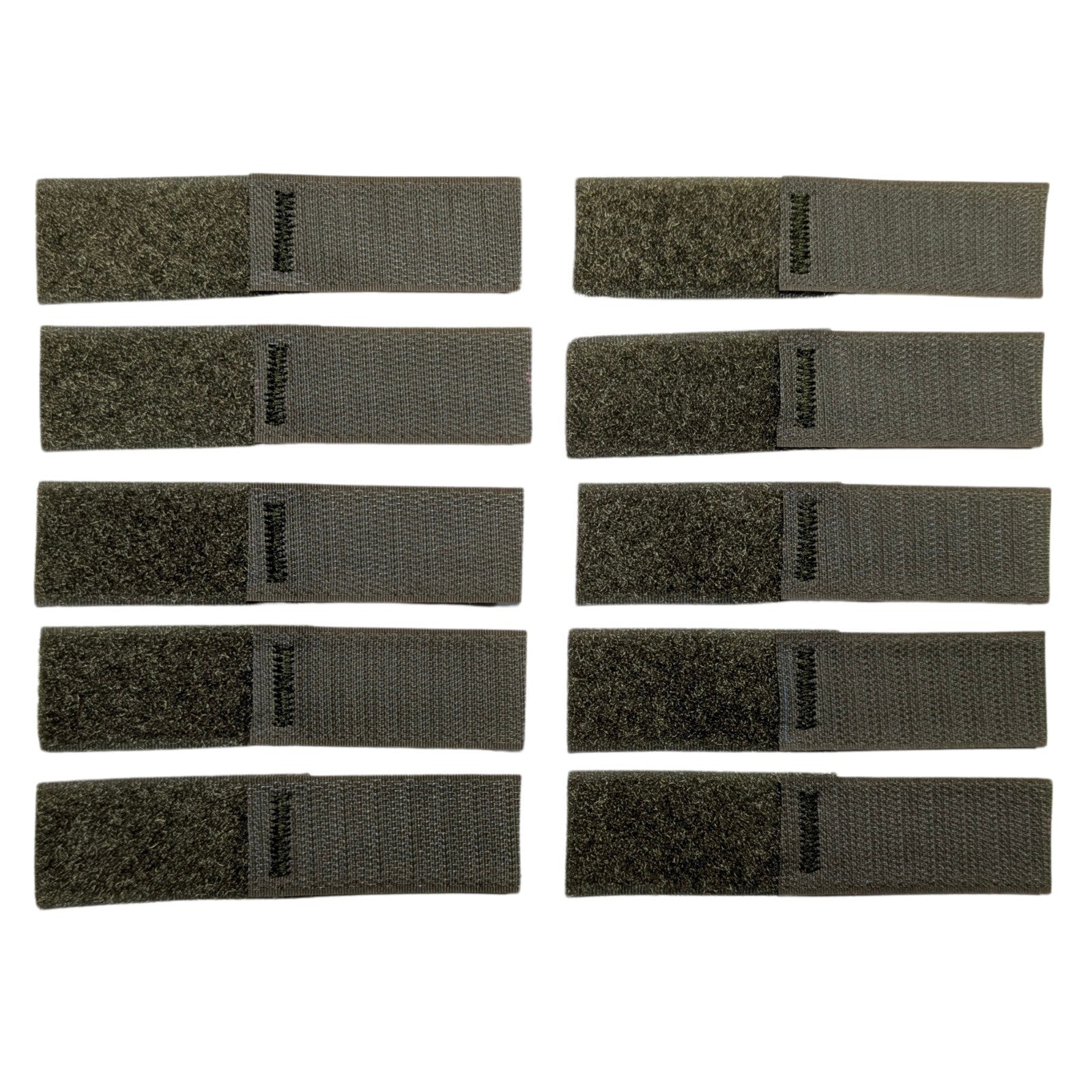 10 Military 1" MOLLE Official VELCRO® Backpack Webbing Strap Keeper Ranger Green