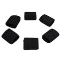 12 Military 1" MOLLE FILBE ILBE Backpack Elastic Webbing Strap Keepers Black