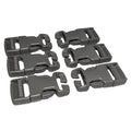 6 ITW 1" Military MOLLE Backpack Quick Connect Repair Snap Buckle Clips Foliage