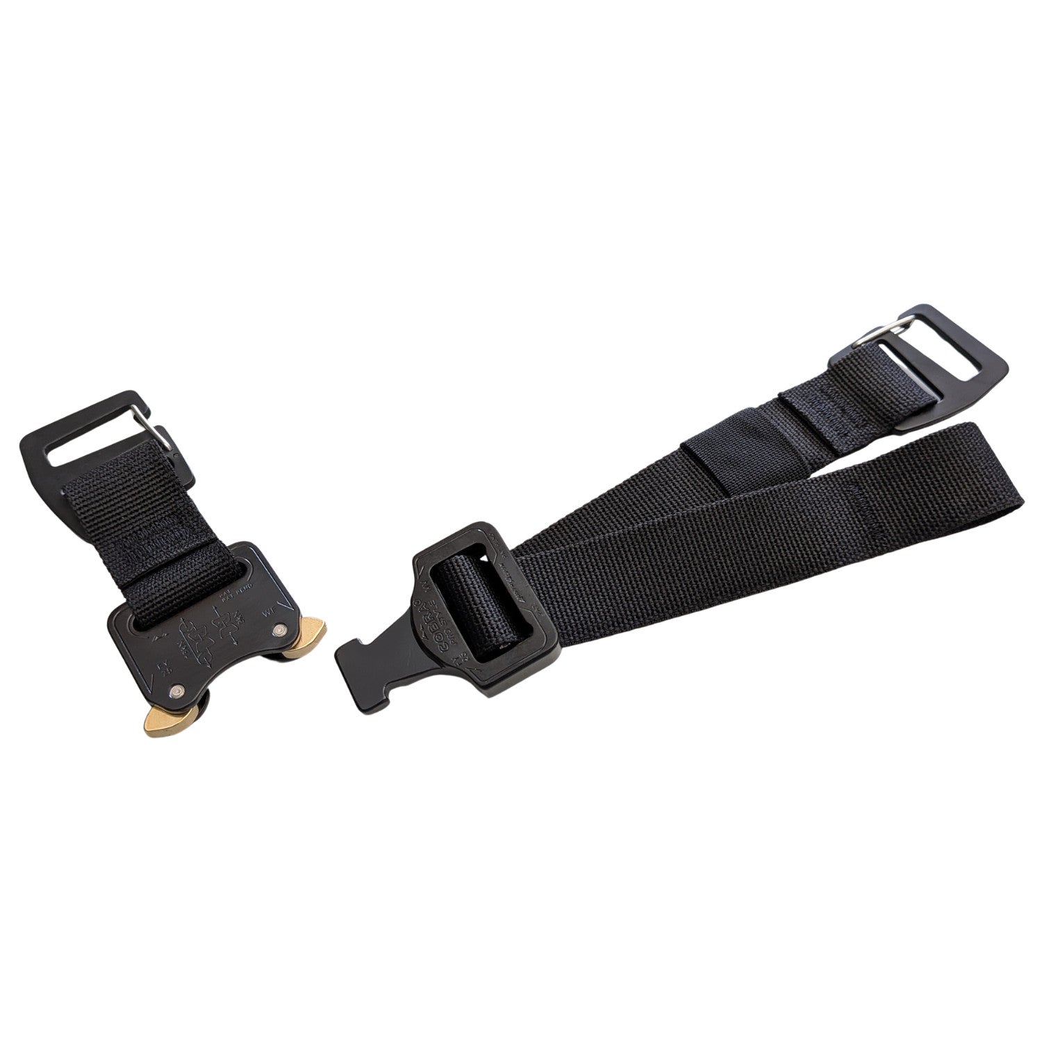 Replacement Backpack Sternum Chest Strap COBRA Prostyle Buckle - Aluminum Side Clips