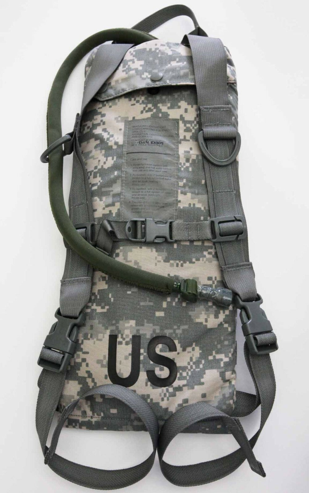 Military ACU Hiking Cycling Hydration Carrier Backpack Pack 3L Water Reservoir