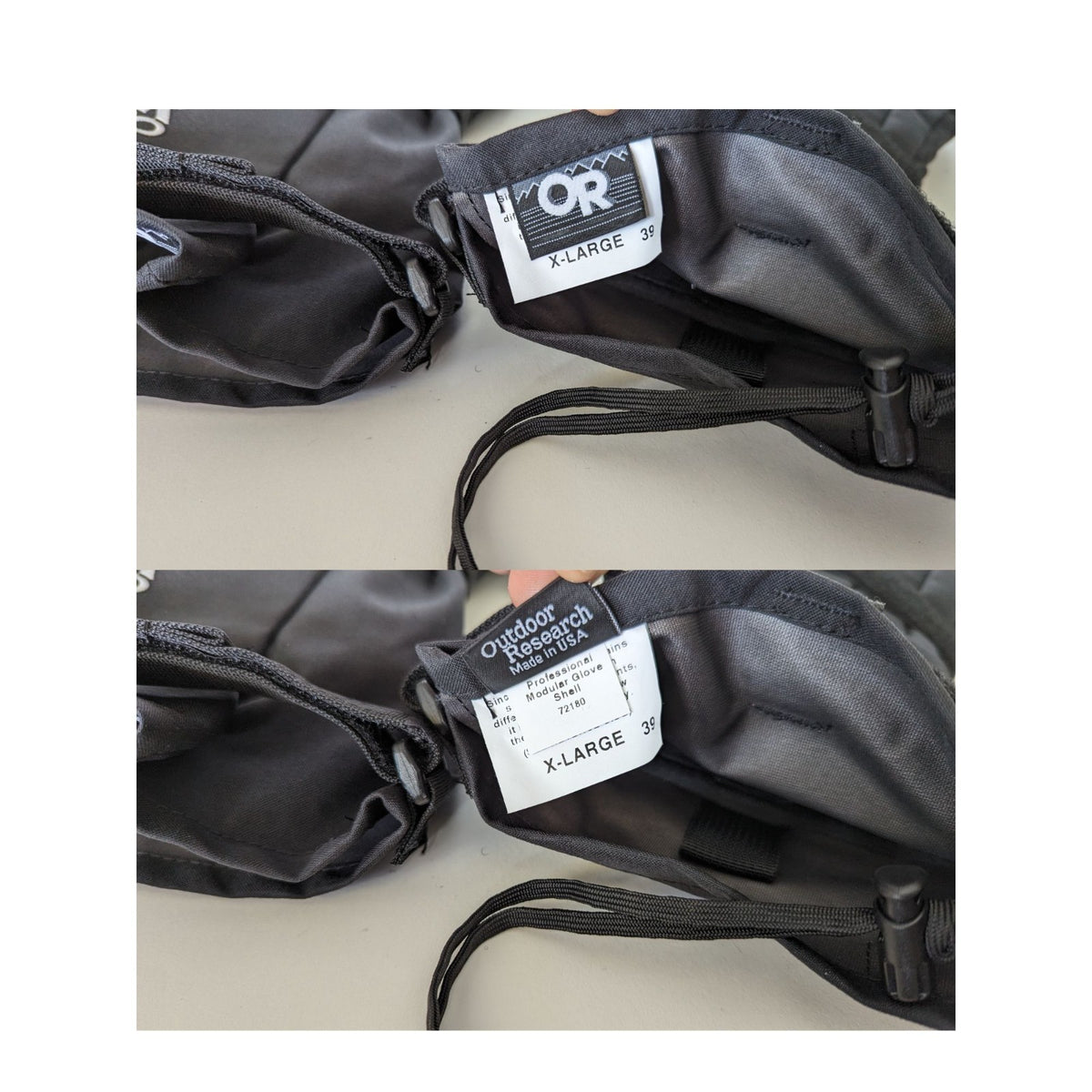 Men's Gore-Tex Outdoor Research Arctic Cold Weather Winter Snow Ski Gloves XL
