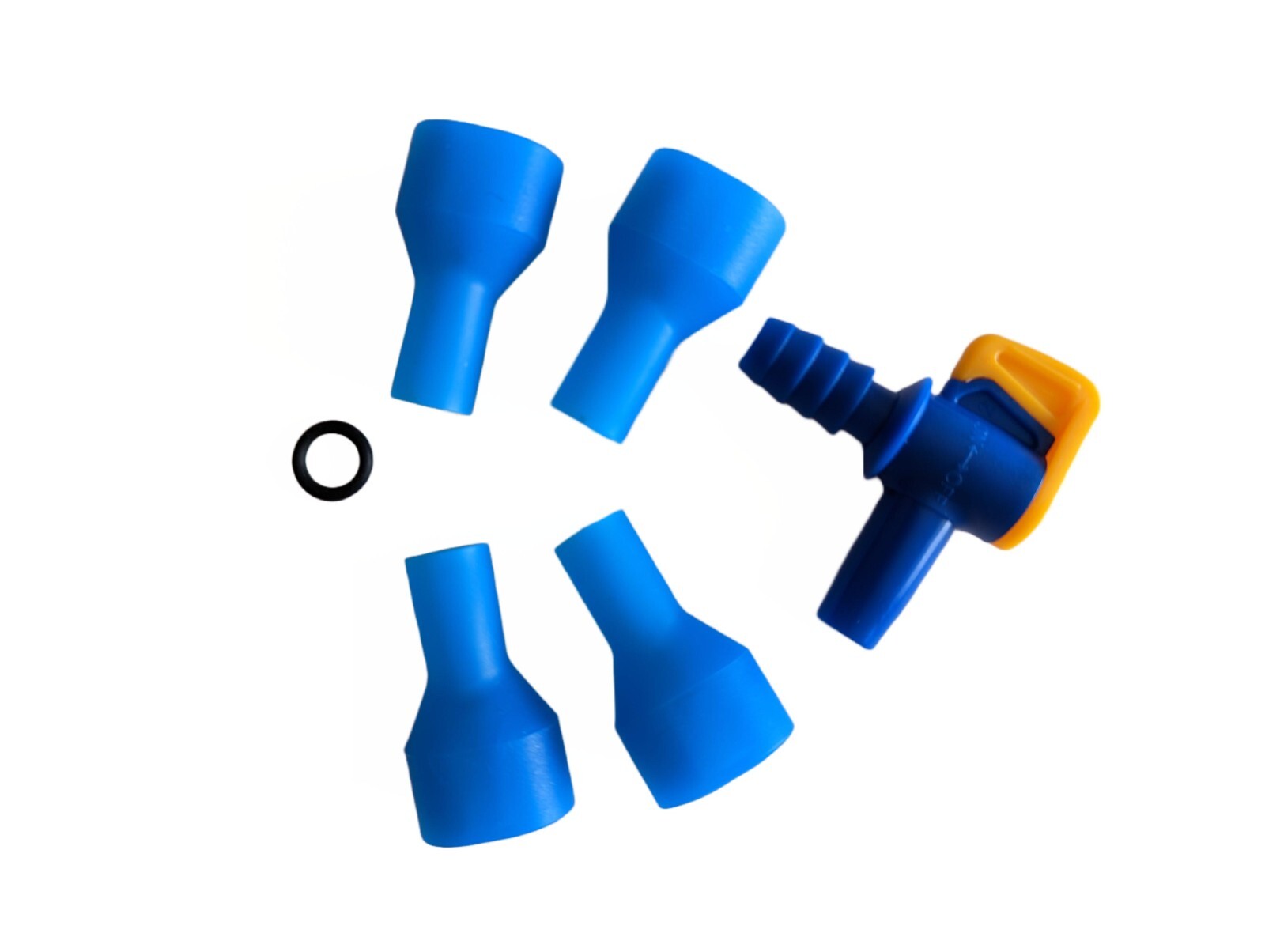 Replacement Hydration Water Bladder Reservoir Drinking Tube & 4 Bite Mouthpieces