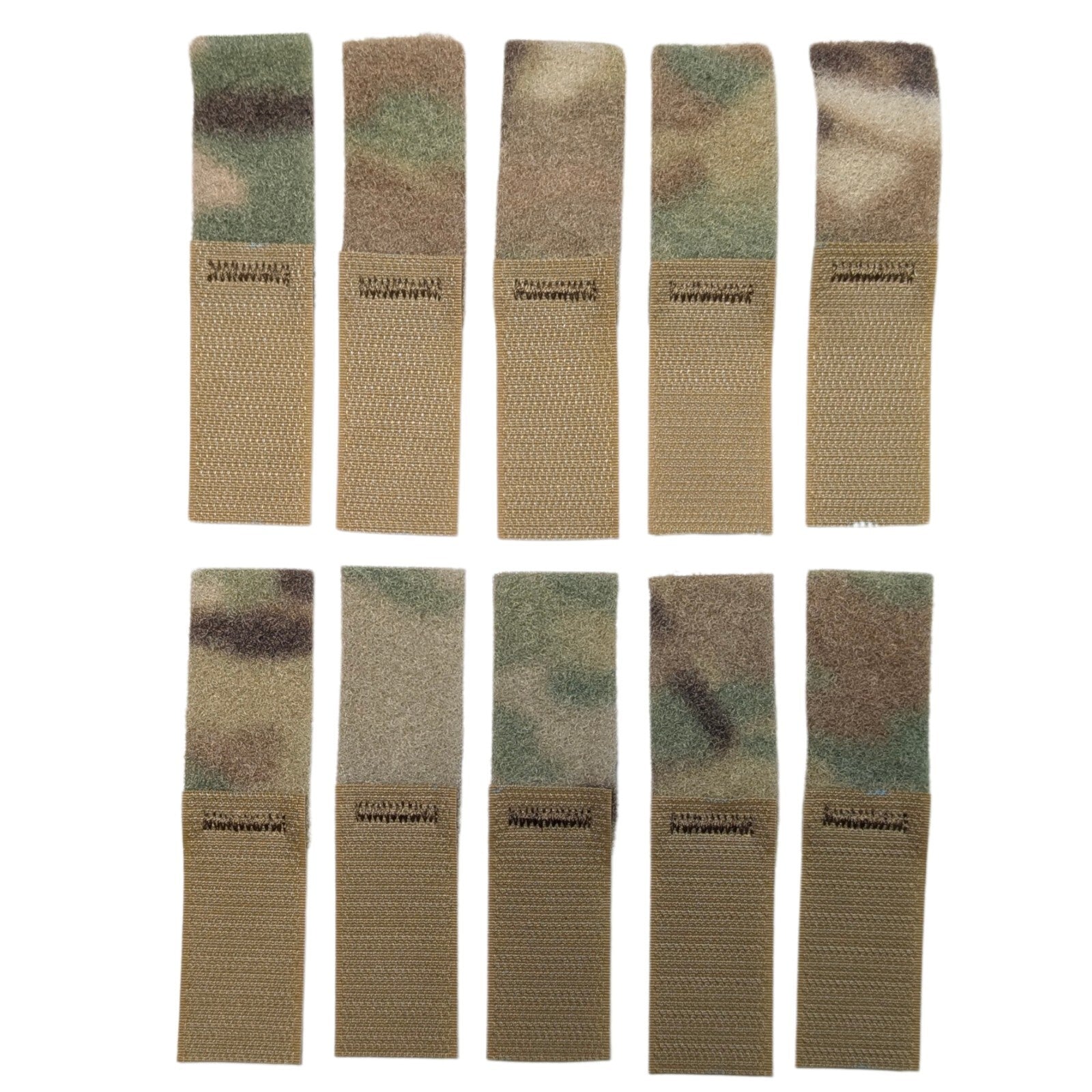 10 Mil-Spec MultiCam 1" MOLLE Official VELCRO® Backpack Webbing Strap Keeper