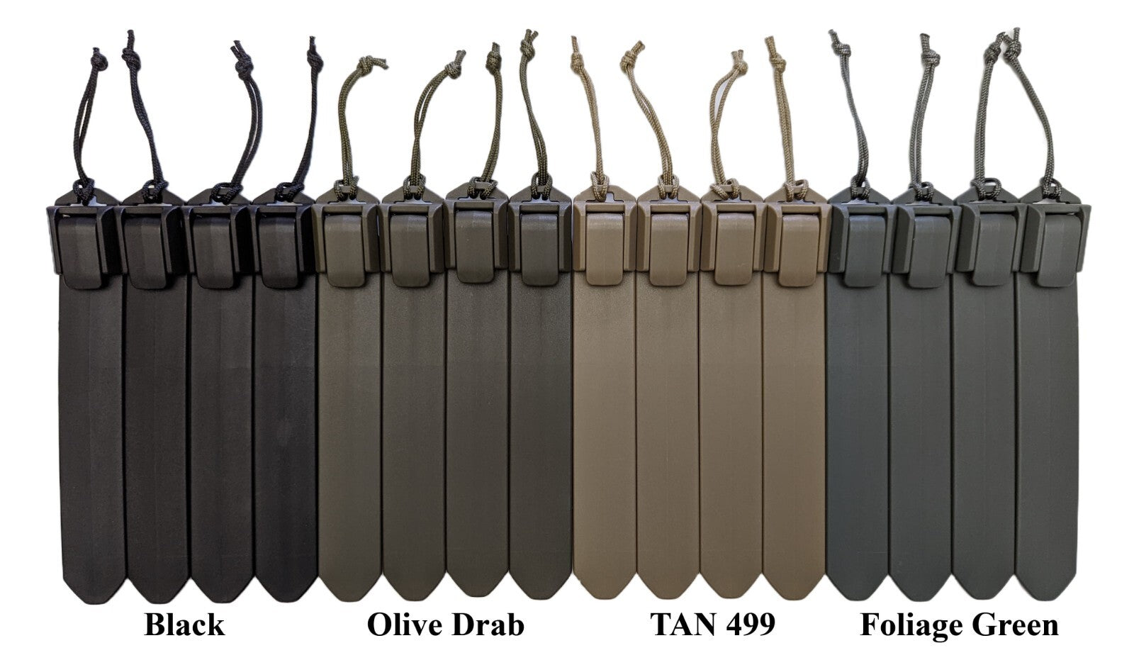 4 Tactical Molle Pals Accessory Adapter Quick Release Pouch Clip Speed Sticks