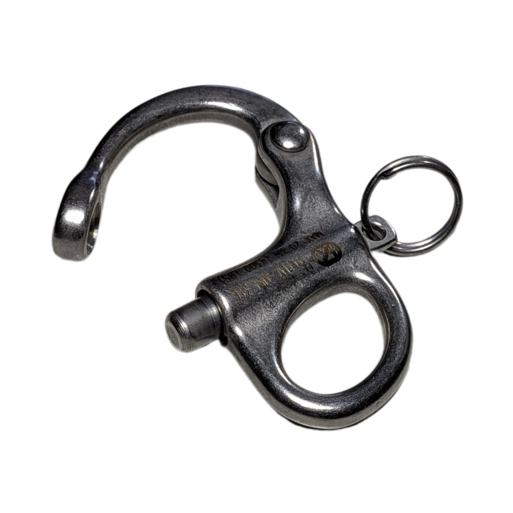 KONG Quick Release 520 Sailing Boat Rope Snap Shackle Rigging Fixed Eye Clip #2