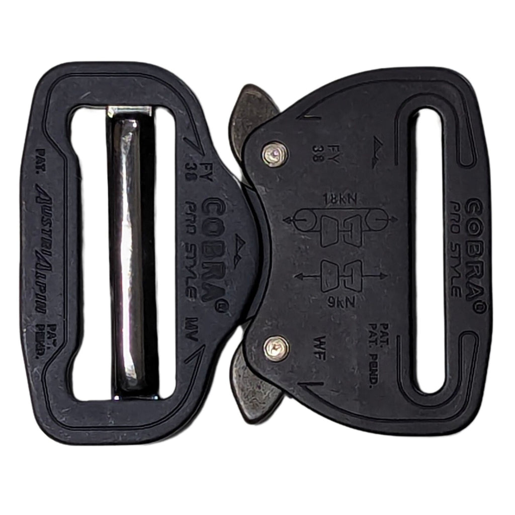 AustriAlpin COBRA ProStyle 1.5" Quick Release Tactical Belt Buckle Matte Black