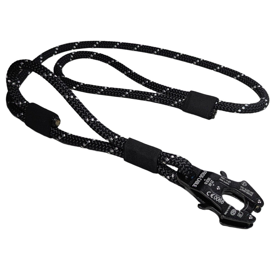 Professional Climbing Rope Double Handle Dog Leash Lead with Kong FROG Clip US Made