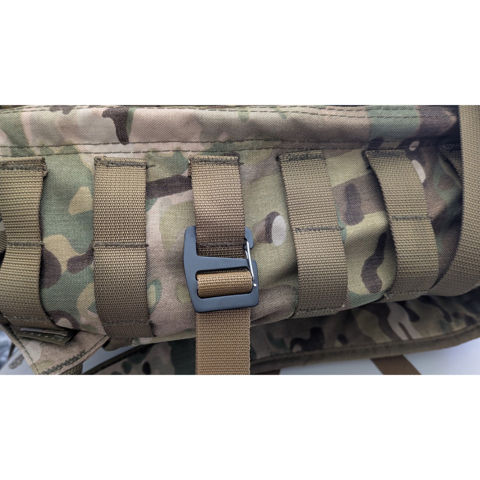 Aluminum G-Hook 1" Webbing Strap Backpack Vest Gear Snap Clip Buckle Spring Gate